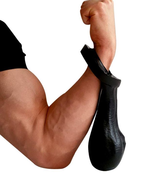 Testicules Hungr XL Balls 18 x 11.5cm Noires