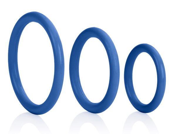 Cockrings Tri-Rings Bleus – Image 4