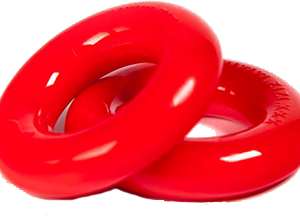 Zizi Top Cockring Lot de 2 Rouge