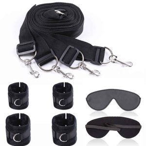 Kit pour le lit Bed Bindings Noir