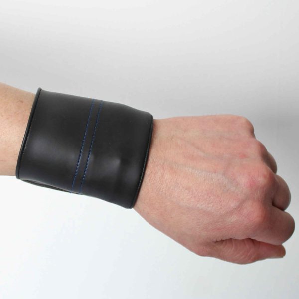 BRACELET PORTE FEUILLE NOIR/BLEU COCKPIK – Image 7