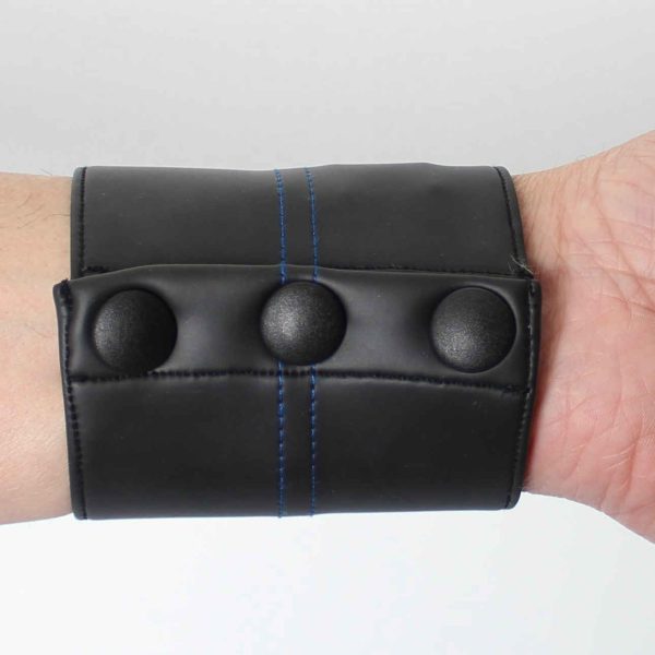 BRACELET PORTE FEUILLE NOIR/BLEU COCKPIK – Image 8