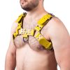Harnais en cuir Buckle Jaune – Image 2