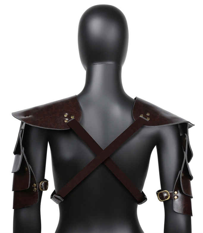 Paire De Harnais De Cheval Vintage écossais En Cuir Noir Avec Surmatel