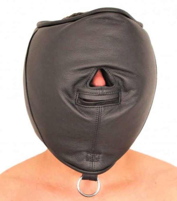 Cagoule Rembourrée en cuir – Image 4