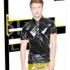 Chemise VINYL POLO Noire – Image 5