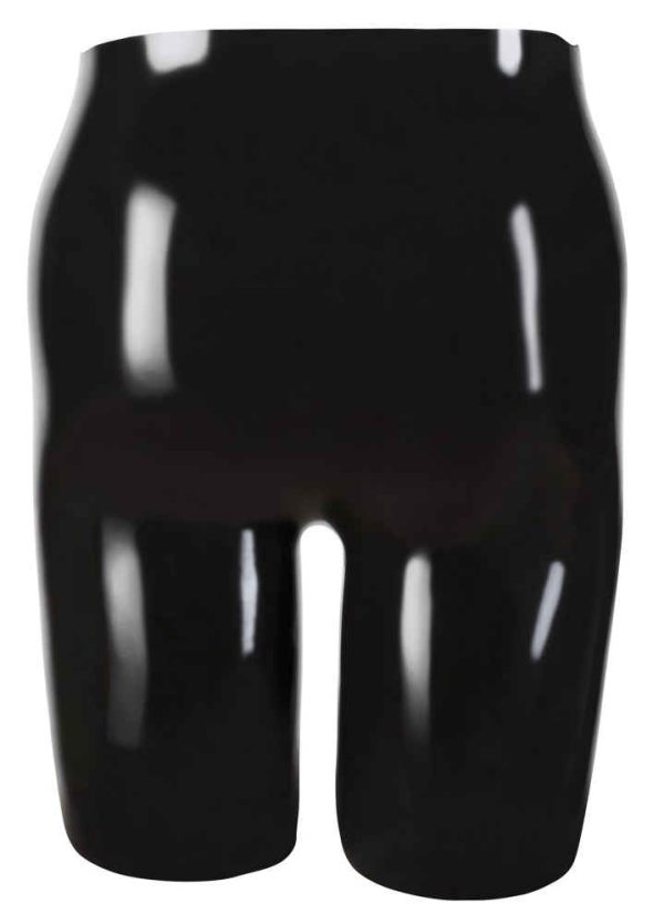 Short Cycliste en latex avec gaine pénis – Image 4