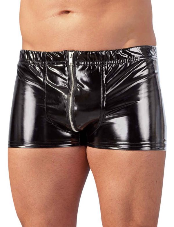 Boxer WINKY Effet Vinyle Noir