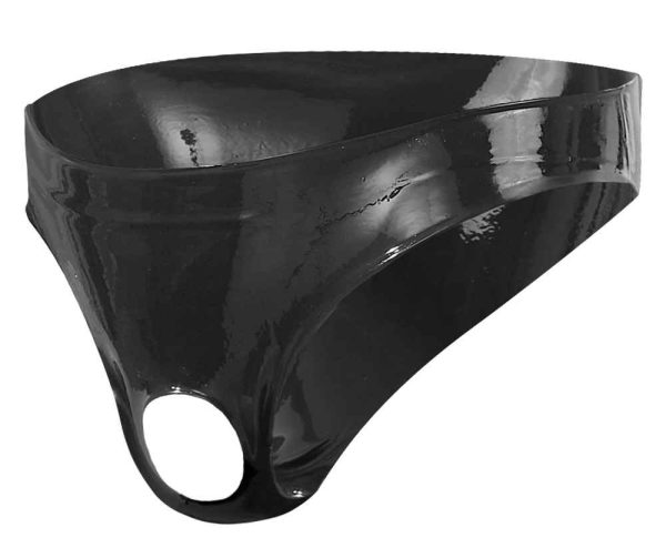 Slip en latex avec Ouverture à l'avant – Image 4