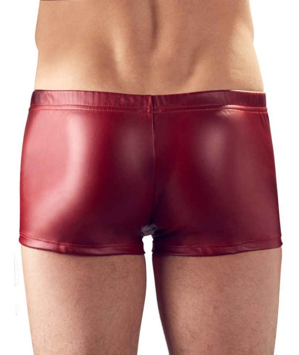 Boxer ZIP STRASS Rouge – Image 2
