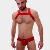Harnais Élastique MATT Rouge – Image 3