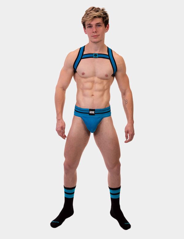 Harnais élastique Colin Bleu – Image 3