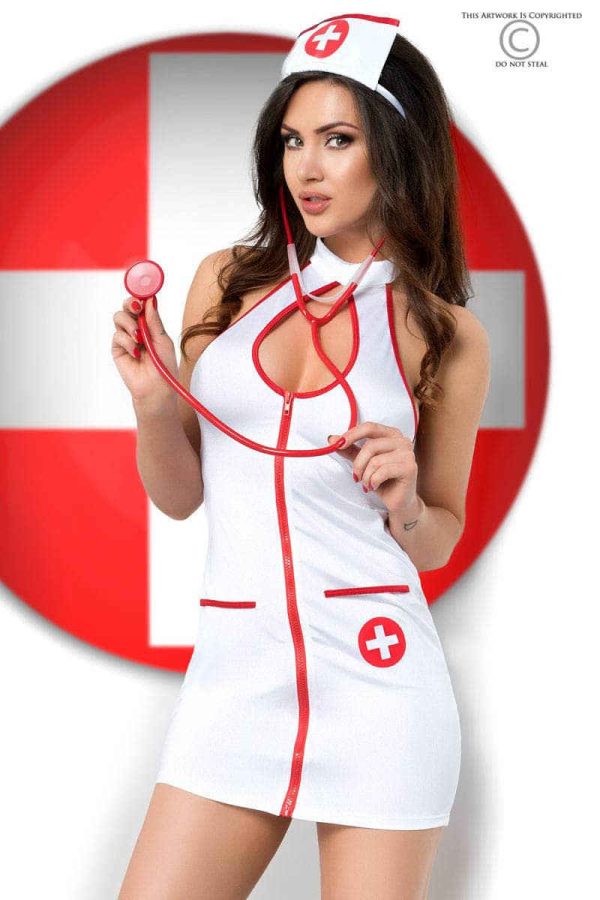Costume d'infirmière sexy - Taille S/M – Image 3