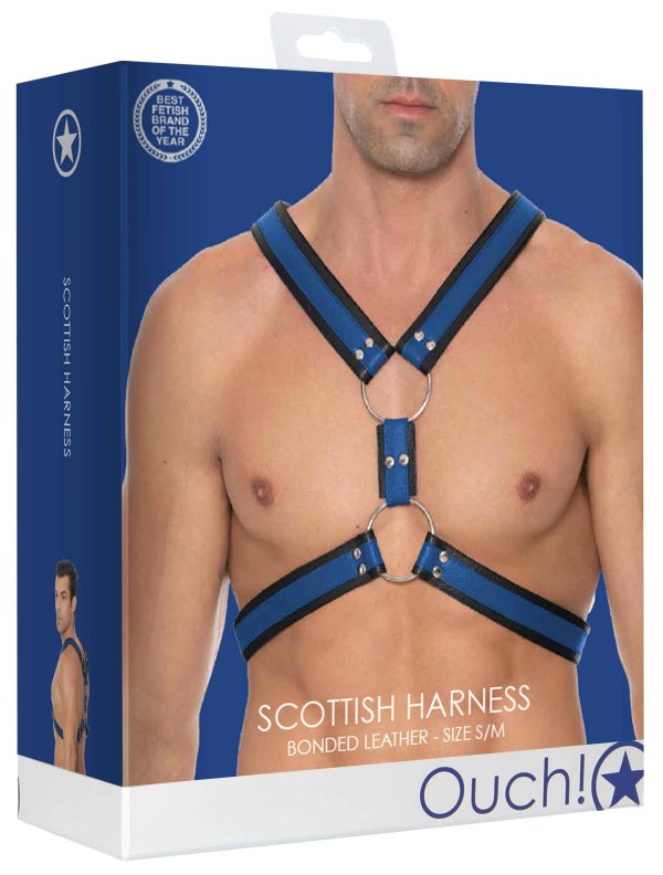 Harnais Scottish Noir-Bleu – Image 2