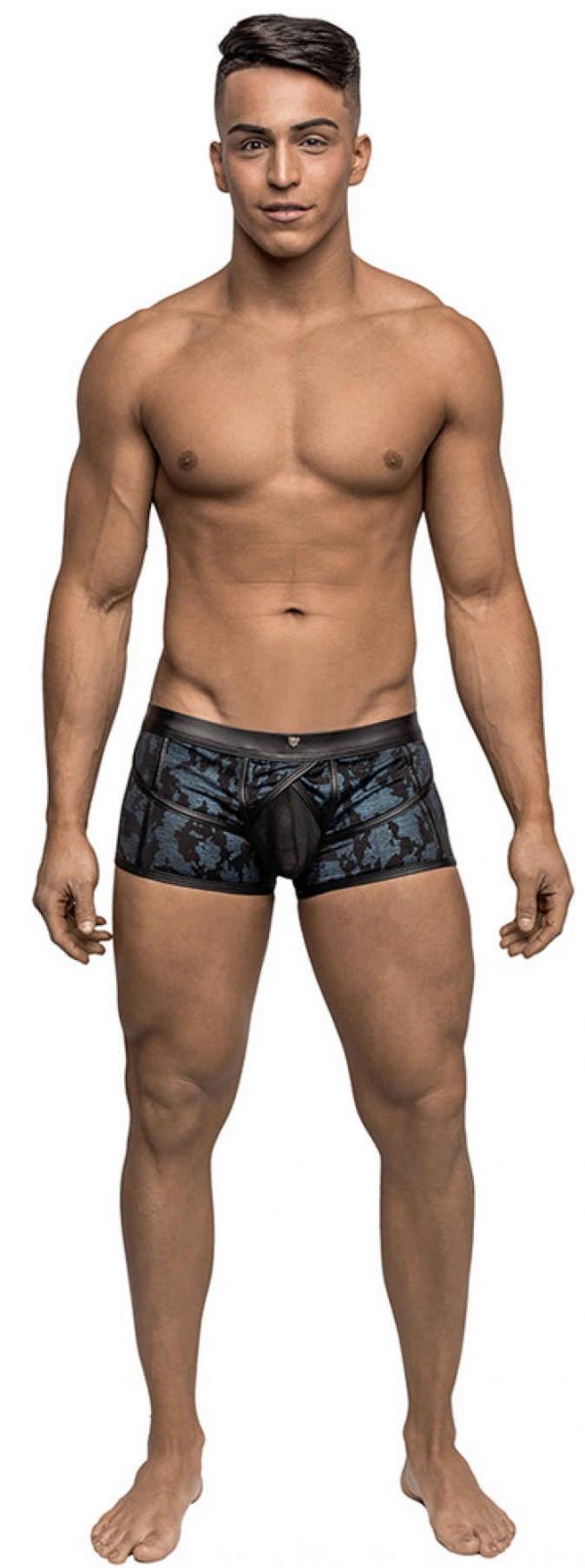 Boxer Strapy Short Noir-Bleu – Image 3