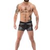 Boxer sexy IRON CLAD Noir-Argenté – Image 4