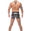 Boxer sexy IRON CLAD Noir-Argenté – Image 6
