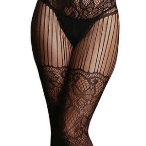 Combin sexy Lace Fishnet Noir