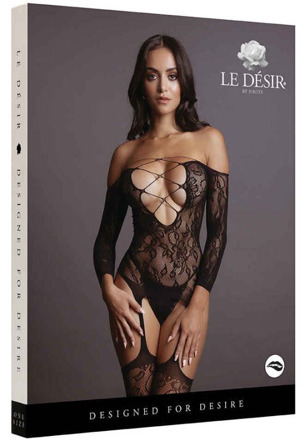 Combi sexy Criss Cross Deep Noir – Image 3