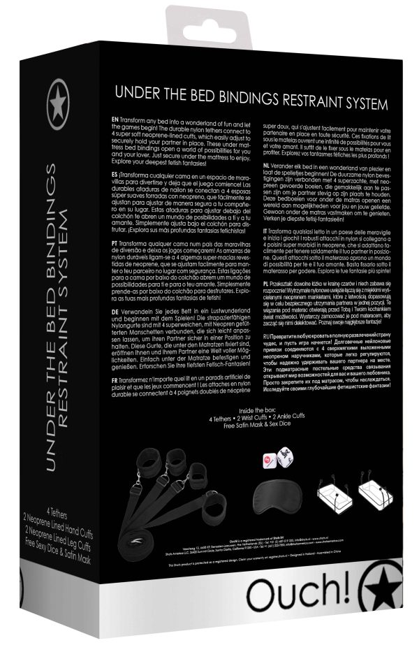 Kit 4 Attaches de lit Bondage – Image 3