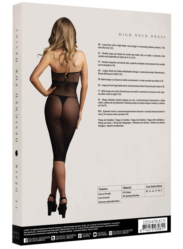Robe sexy Jasmina - Noir – Image 4