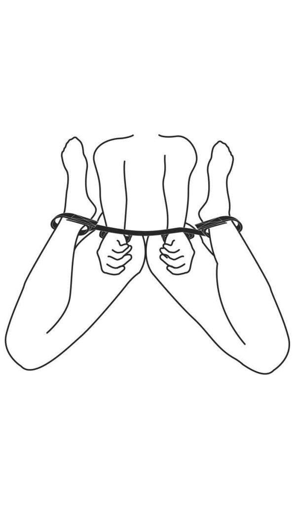 Barre de bondage avec 4 Menottes – Image 5