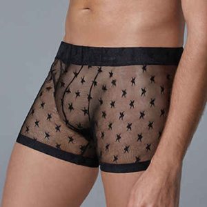 Boxer long fin Star Allure Noir
