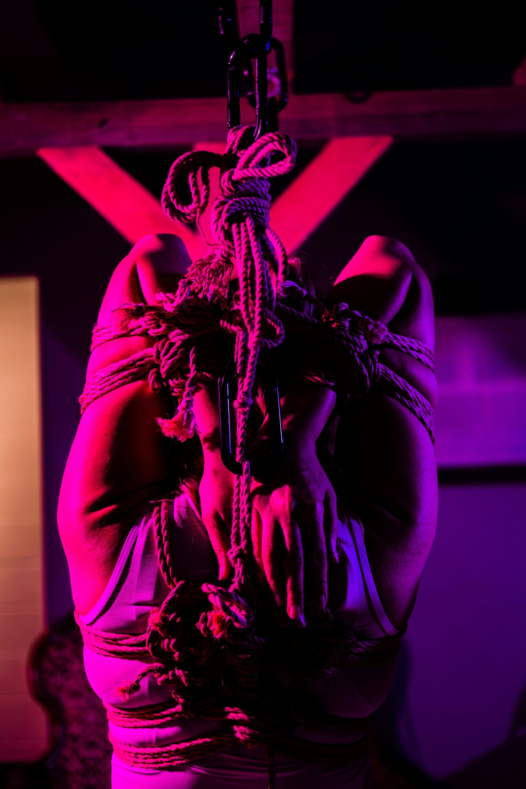 illustration du shibari artistique japonais érotique