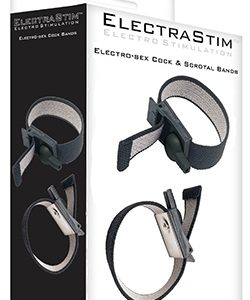 Cockring et Ballstretcher Bandes Electrostim Electrosex 70mm