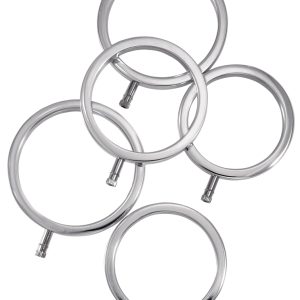 Lot de 5 Cockrings Électro ElectraRings Electrastim
