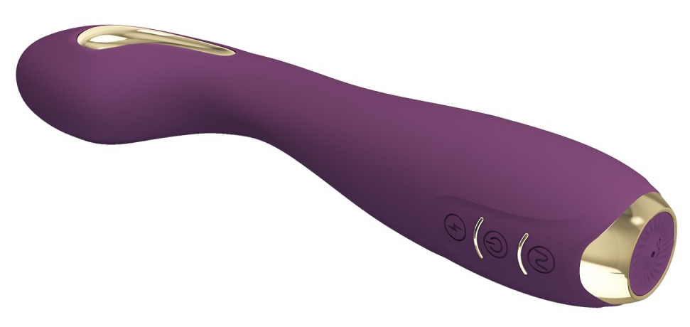 Vibro Point G Électro Connecté Hector 16 x 3.8cm Prune – Image 4