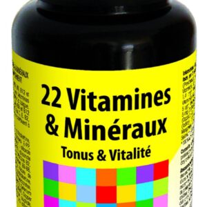 22 Vitamines et Minéraux 60 Gélules