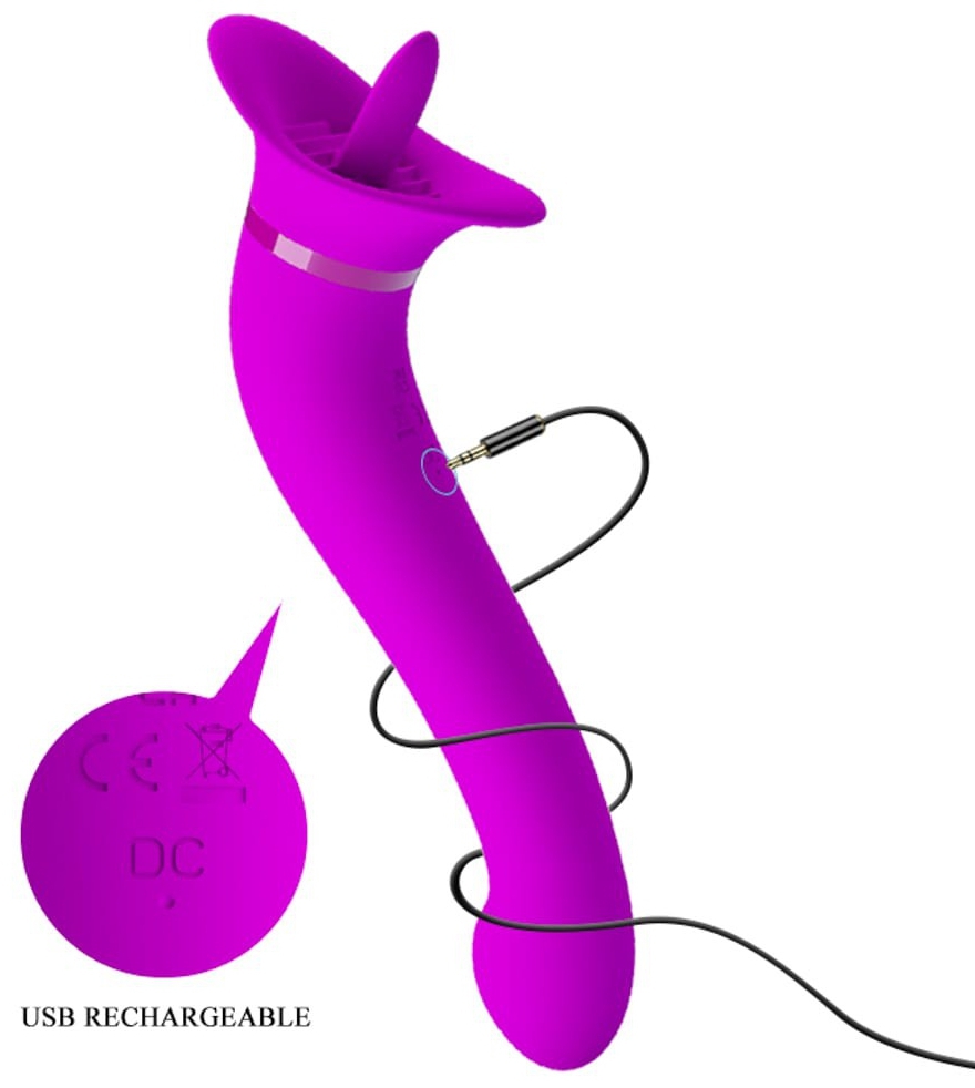 Accessoire pour anulingus Faust Pretty Love Violet – Image 2