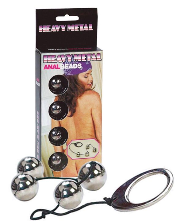 Anal Beads Heavy metal  30 x 2 cm – Image 2