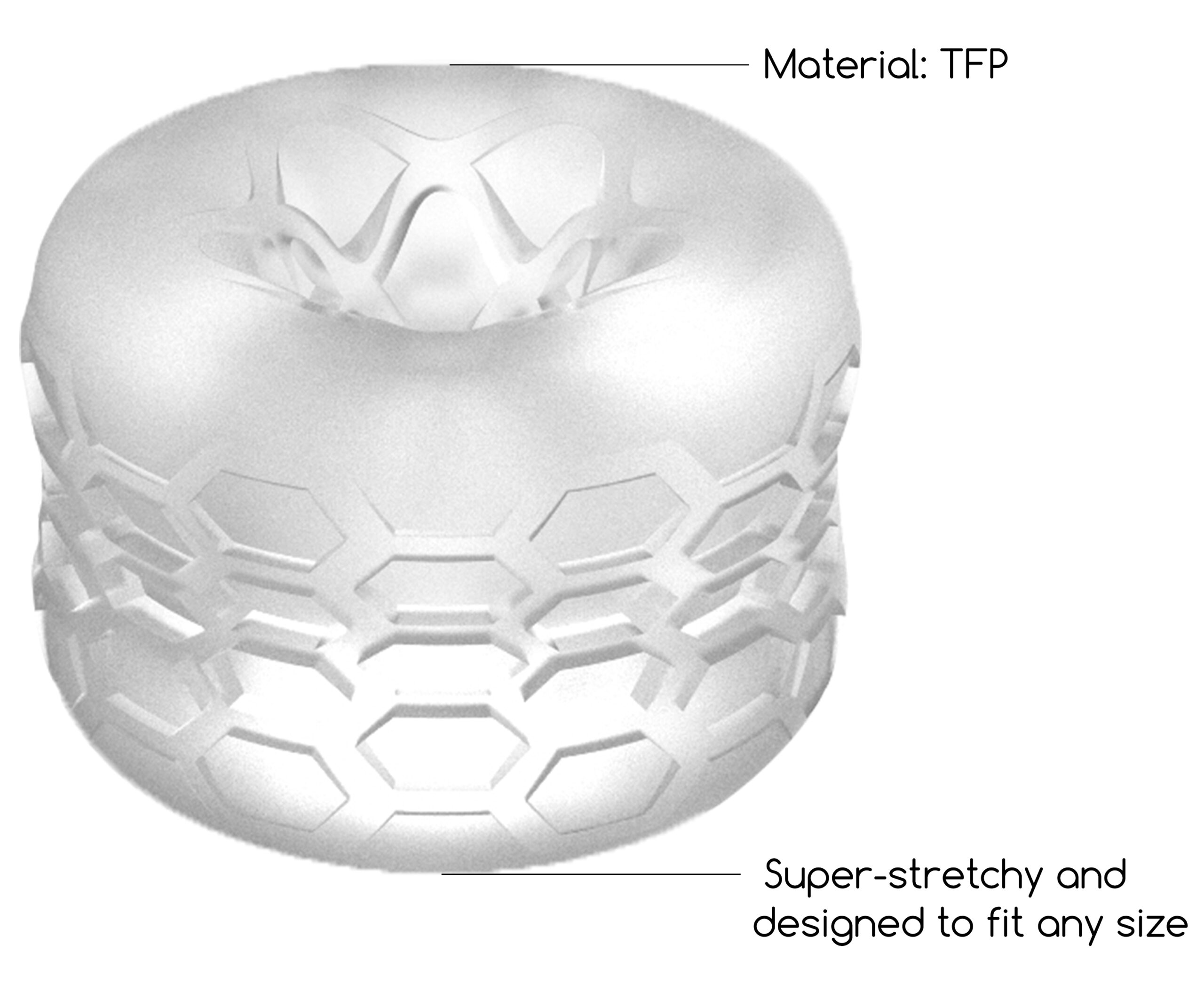 Anneau de masturbation Textured Sonon n°94 – Image 4