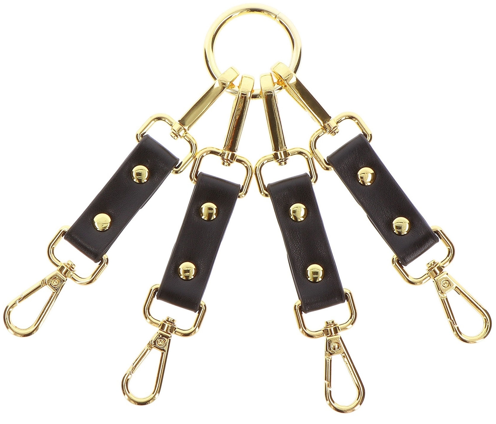 Attaches en croix Hogtie Vogue Noires – Image 3