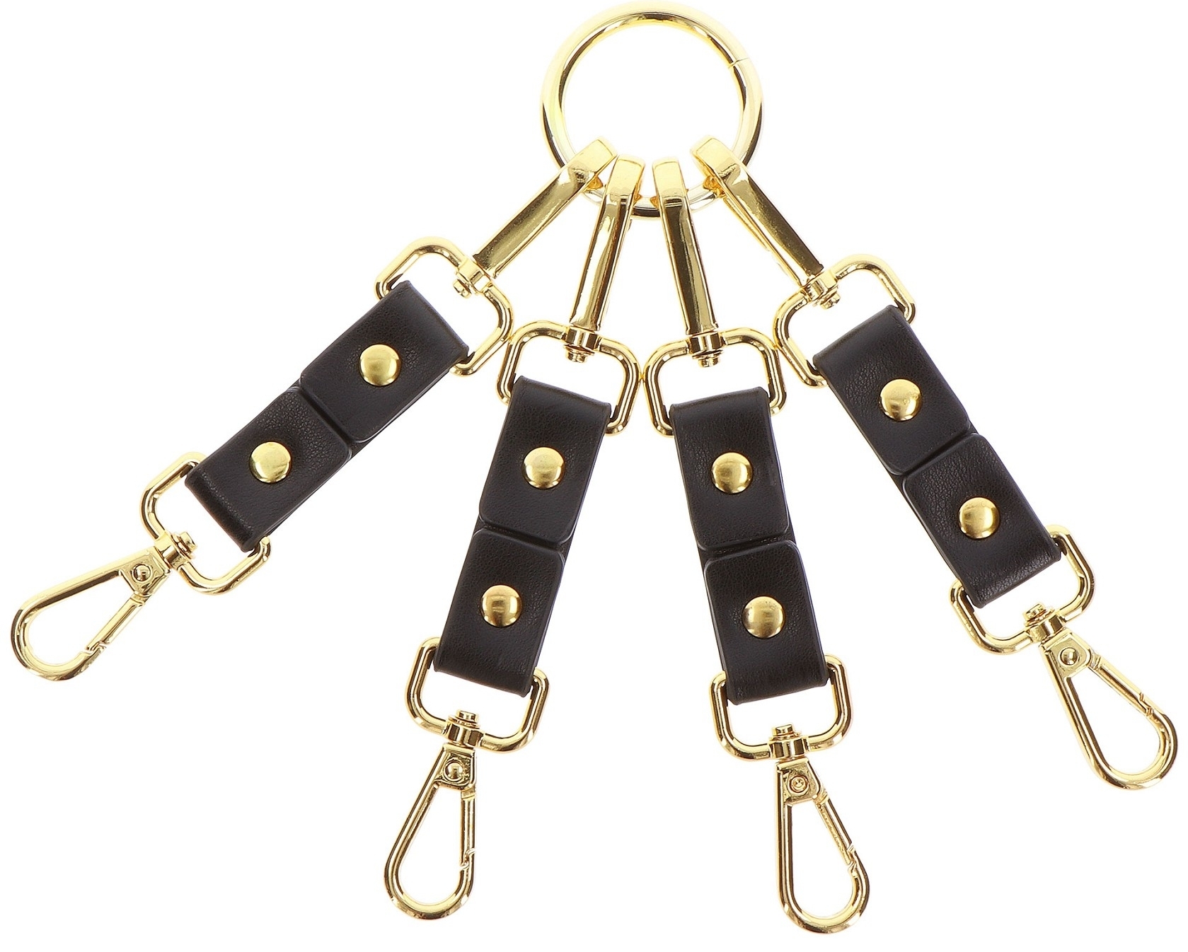Attaches en croix Hogtie Vogue Noires – Image 4