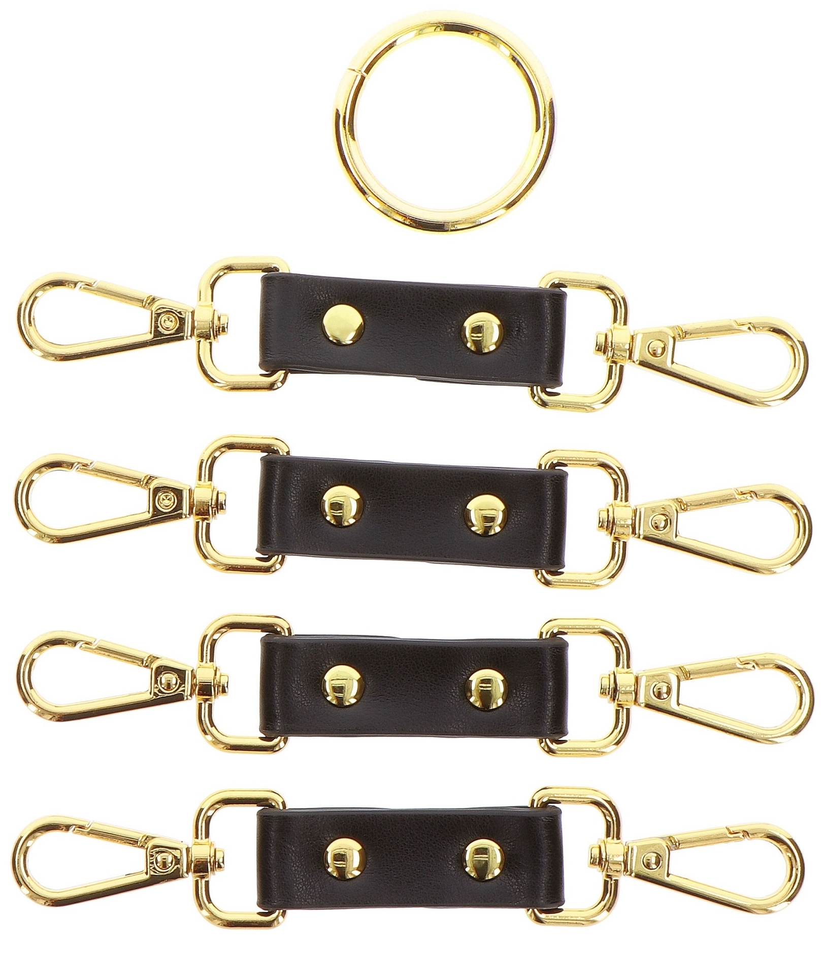 Attaches en croix Hogtie Vogue Noires – Image 5
