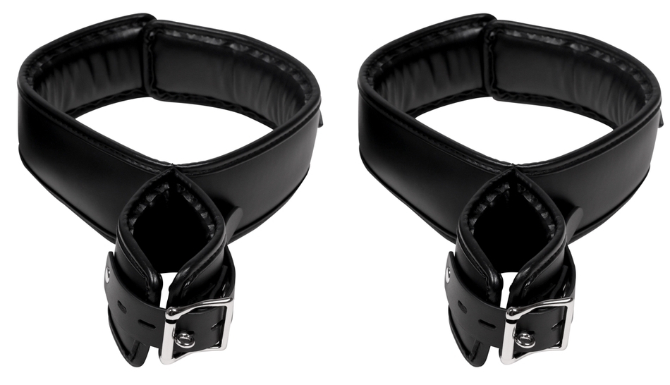 Attaches Poignets et Cuisses Wrist Cuffs Noir – Image 5