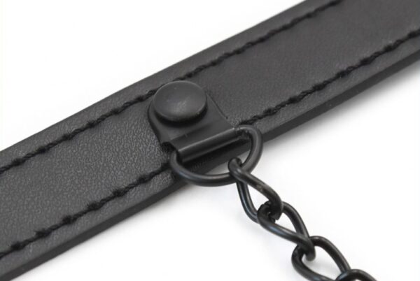 Bâillon-Anneau et Pince-Tétons Gag Nip Noir – Image 3