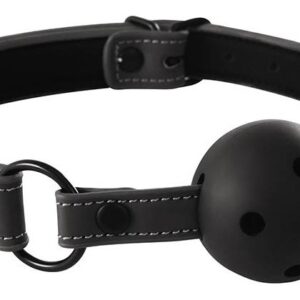 Baillon boule percé Renegade noir