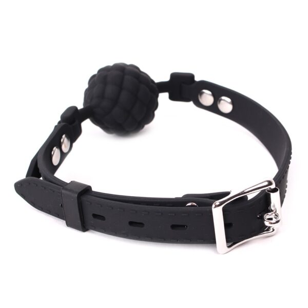 Baillon Boule PineCone Silicone Noir – Image 4