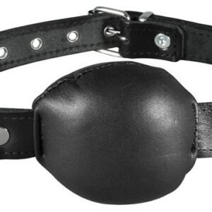 Baillon en cuir SIlence Gag Noir