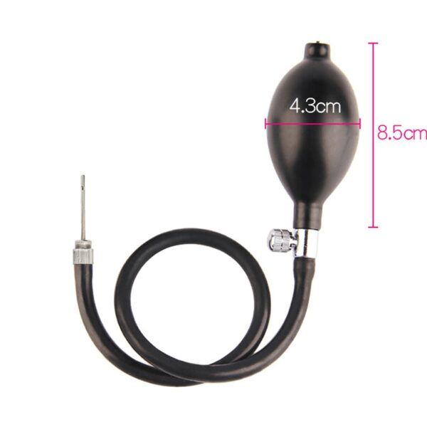 Bâillon gonflable Bulb Gag Noir – Image 7