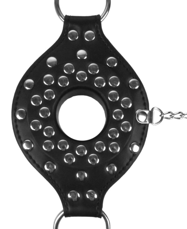 Bâillon Muselière Open Stopper Noir – Image 7