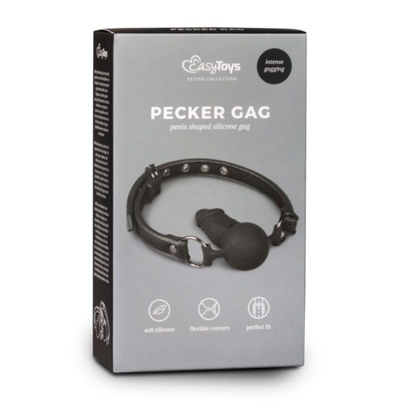 Baillon Pecker Gag en silicone – Image 2