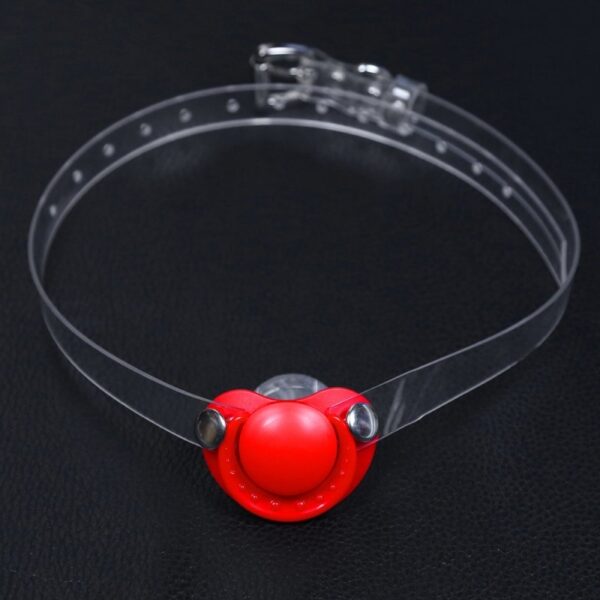 Bâillon Tétine Tot Gag Rouge – Image 3