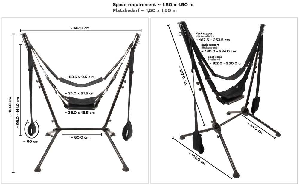 Balançoire autoportante Sex Swing Noire – Image 13