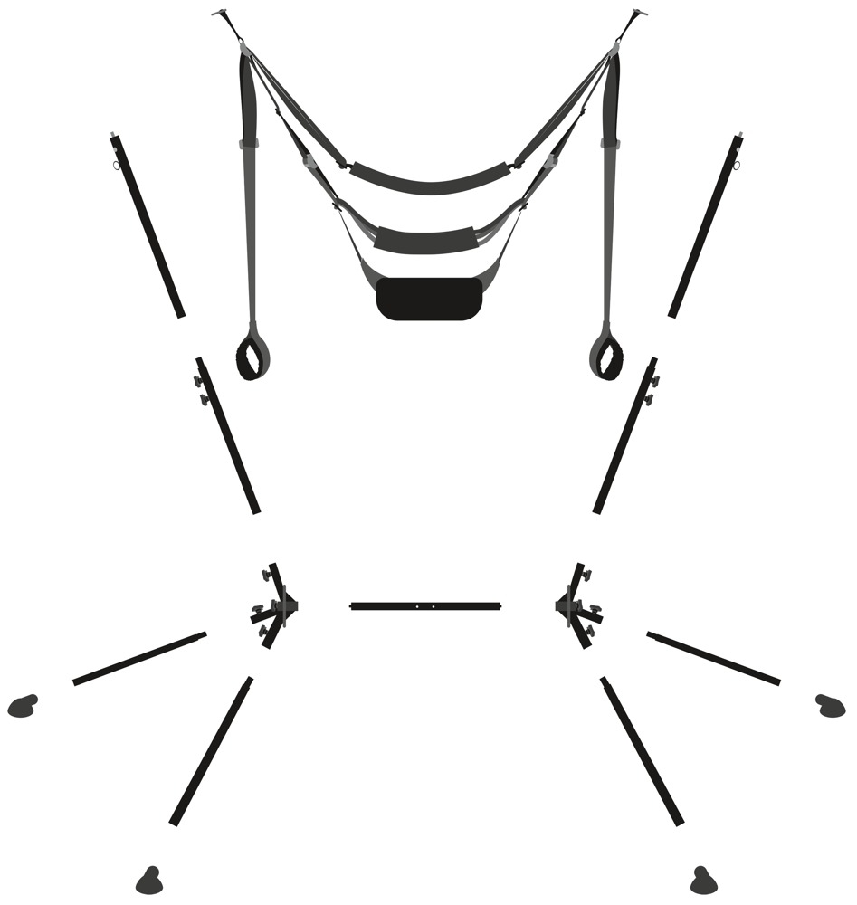 Balançoire autoportante Sex Swing Noire – Image 15