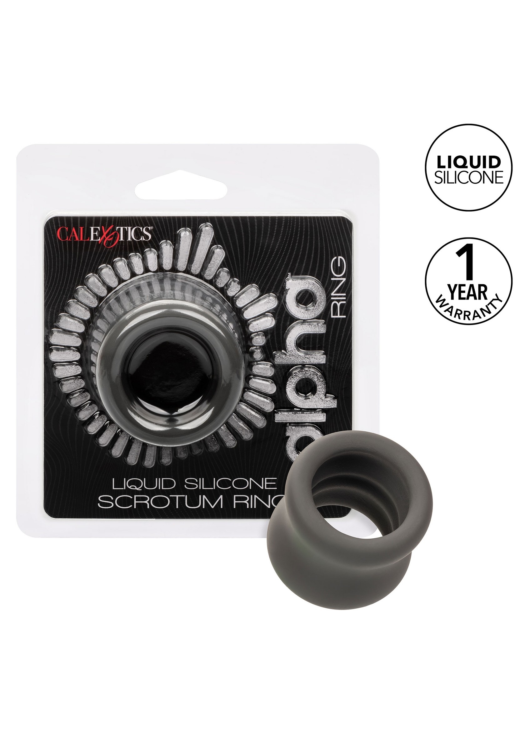 Ballstretcher Alpha Scrot 35 mm - Hauteur 45 mm Gris – Image 12